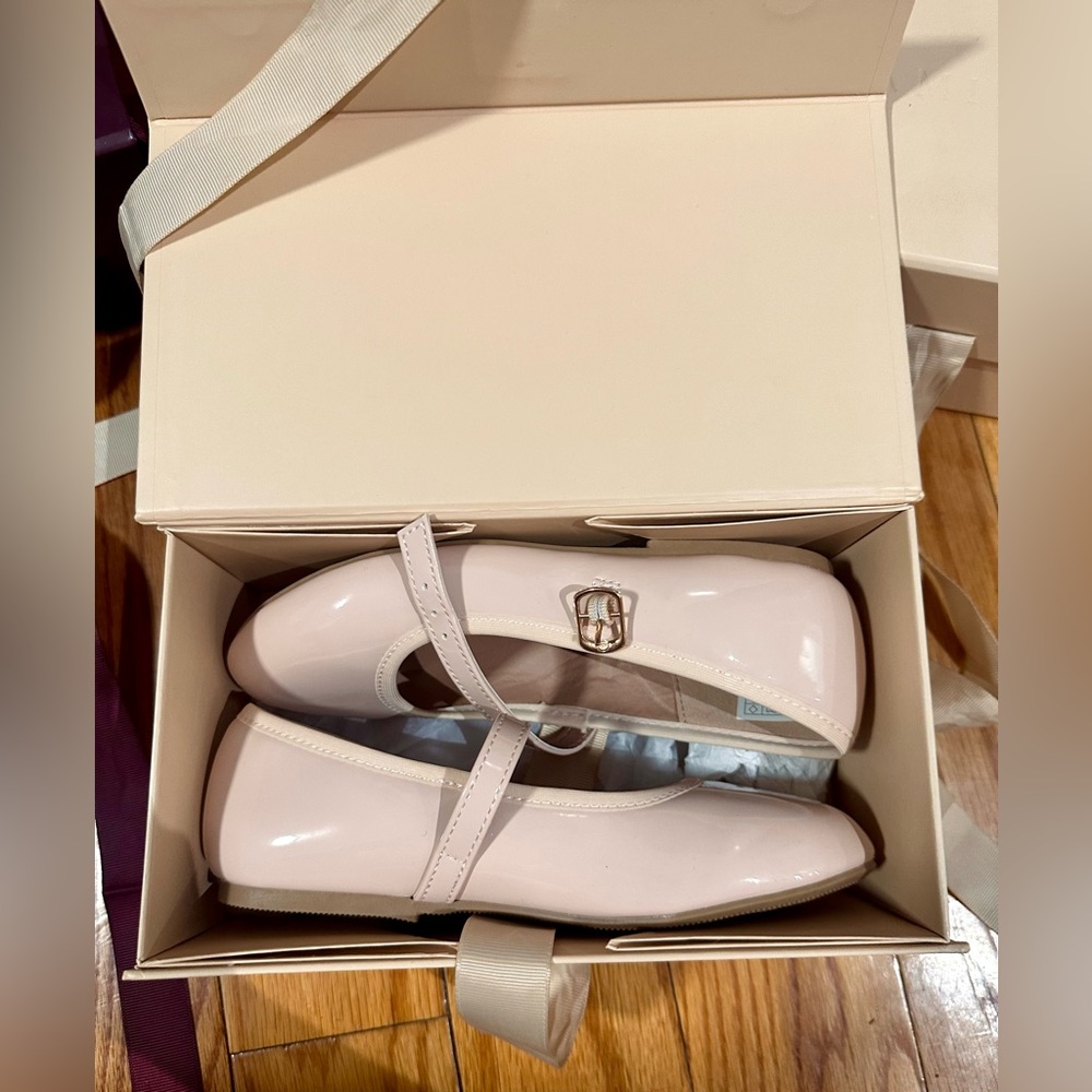 JAMIE KAY BALLET FLATS BABY SIZE 31/13 NIB